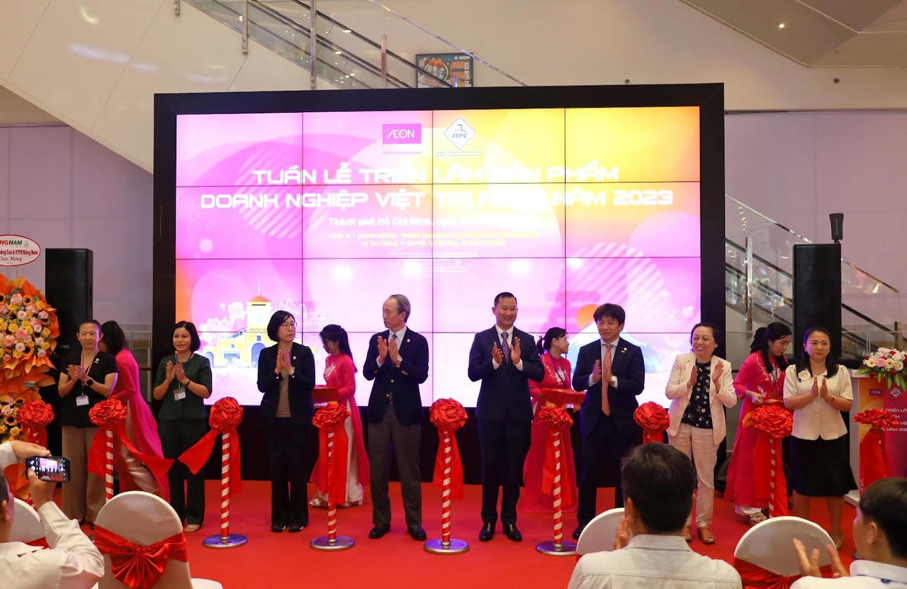 AEON Việt Nam phối hợp với ITPC tổ chức 'Tuần lễ triễn lãm sản phẩm doanh nghiệp Việt'