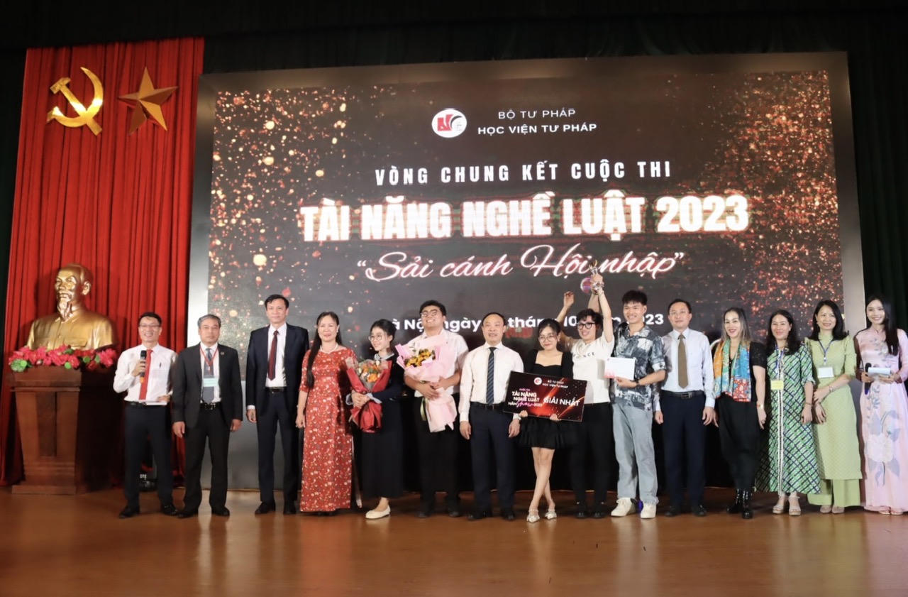 Chung kết cuộc thi Tài năng nghề luật 2023 với chủ đề “Sải cánh hội nhập”