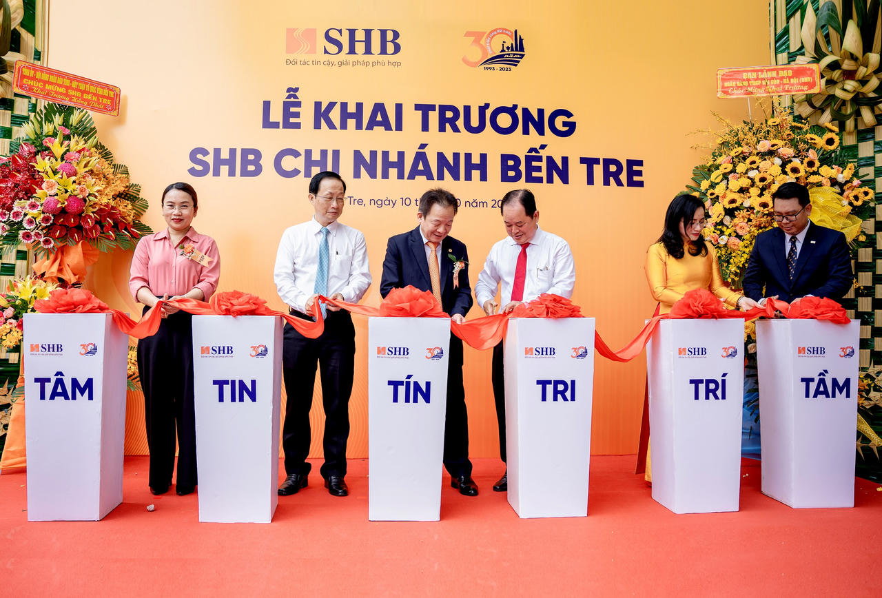 SHB khai trương chi nhánh tại Bến Tre 