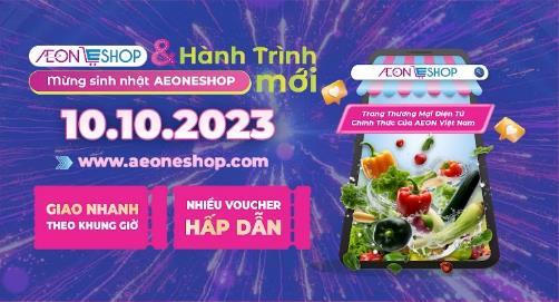 Cải tiến AEON Eshop để mang nhiều tiện ích mới cho khách hàng 