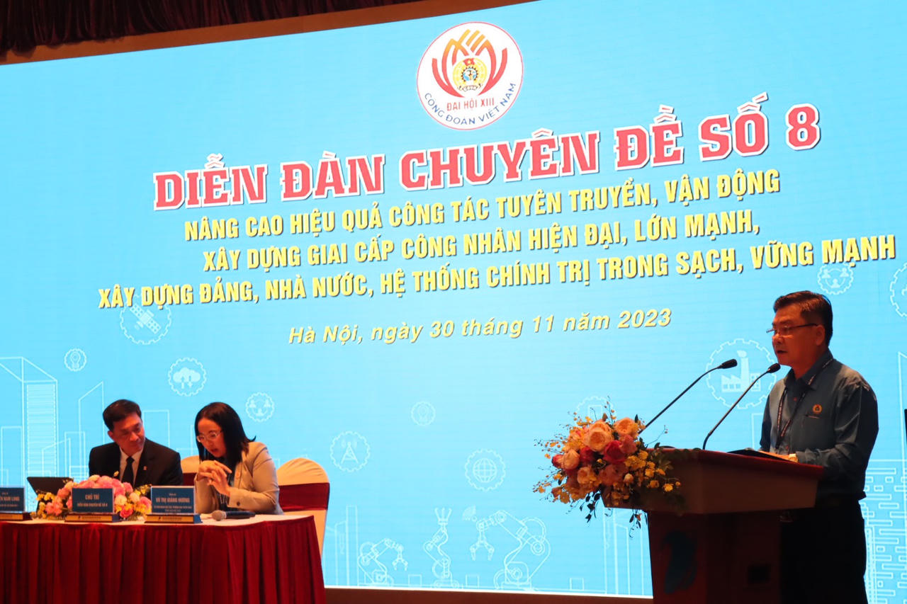 Đẩy mạnh đổi mới hoạt động công đoàn đáp ứng mong đợi của người lao động