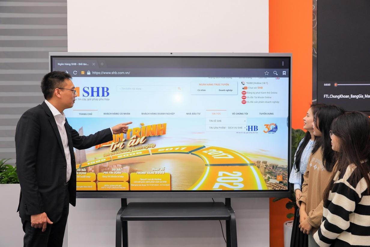 Khánh thành 'Trung tâm thực hành Tài chính Ngân hàng SHB – VNU' tại Đại học Quốc gia Hà Nội