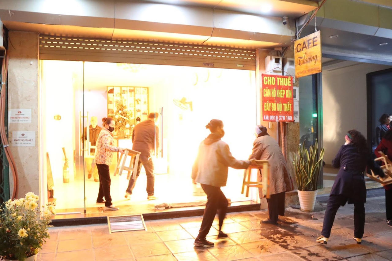 Diễn tập phương án chữa cháy đối với chung cư, nhà ở có nguy cơ cháy, nổ cao