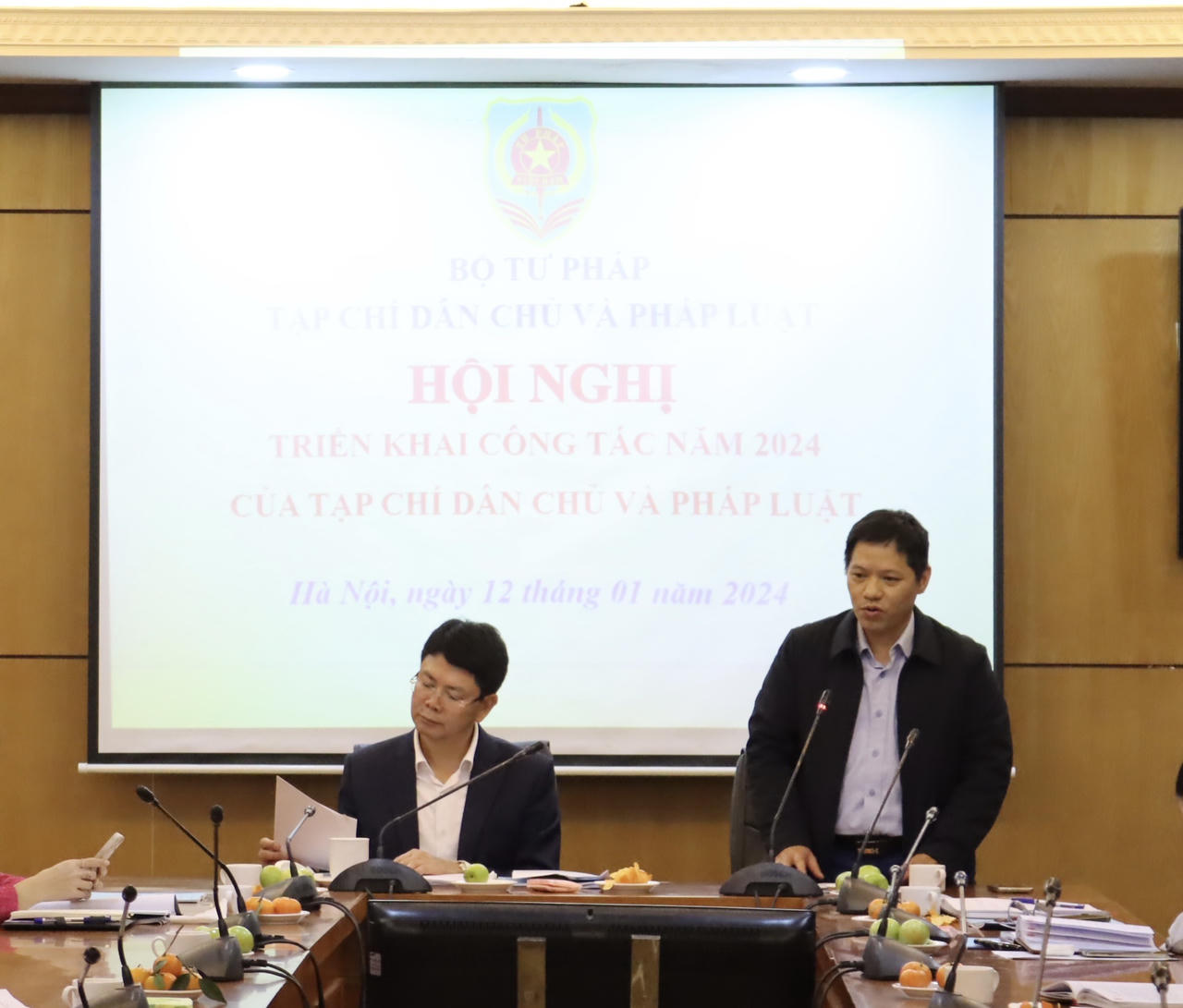 Tạp chí Dân chủ và Pháp luật triển khai công tác năm 2024