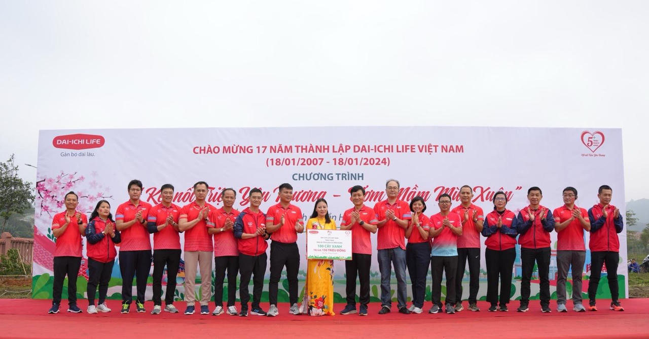 Dai-ichi Life Việt Nam tổng kết Chương trình 'Dai-ichi Life - Cung Đường Yêu Thương 2023'