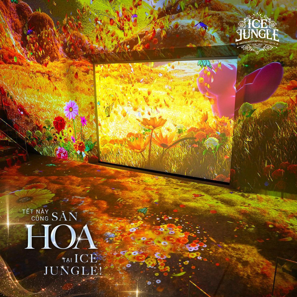 Khám phá 'Hoa Ánh Sáng' tại Ice Jungle Phú Quốc 