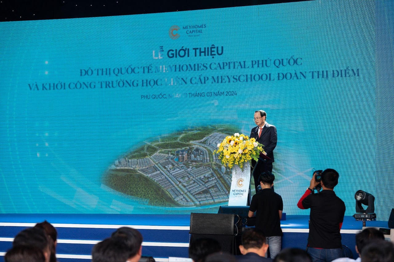 Khởi công trường liên cấp MeySchool Đoàn Thị Điểm tại Meyhomes Capital Phú Quốc