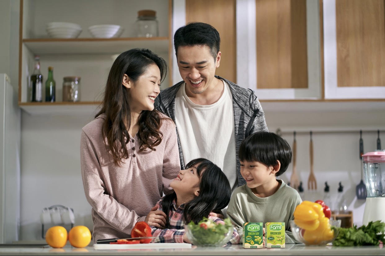 Vinasoy giới thiệu sản phẩm Fami Green Soy, giữ trọn dinh dưỡng tự nhiên trong đậu nành 