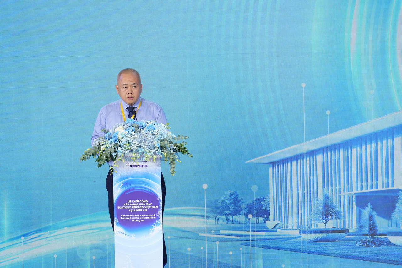 Suntory PepsiCo Việt Nam khởi công xây dựng nhà máy thứ 6 tại Long An