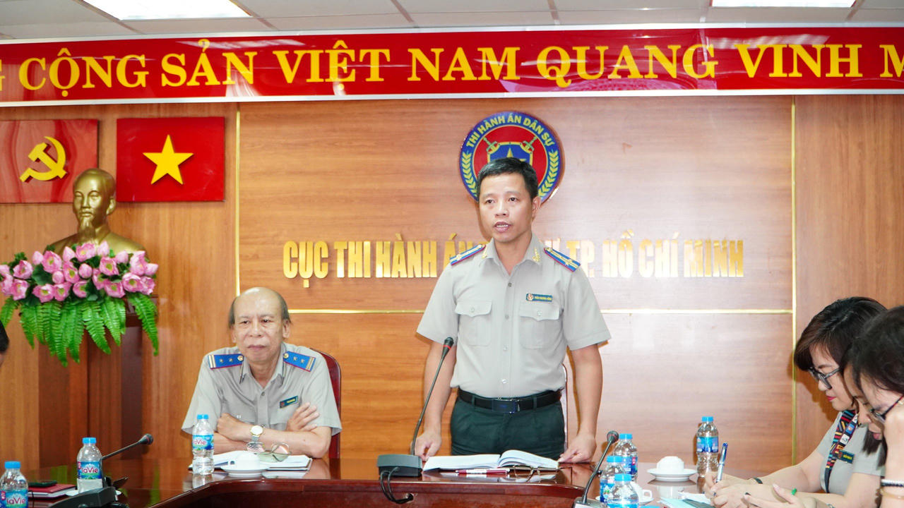 Cục THADS TP. Hồ Chí Minh giao ban công tác tài chính, kế toán 6 tháng đầu năm