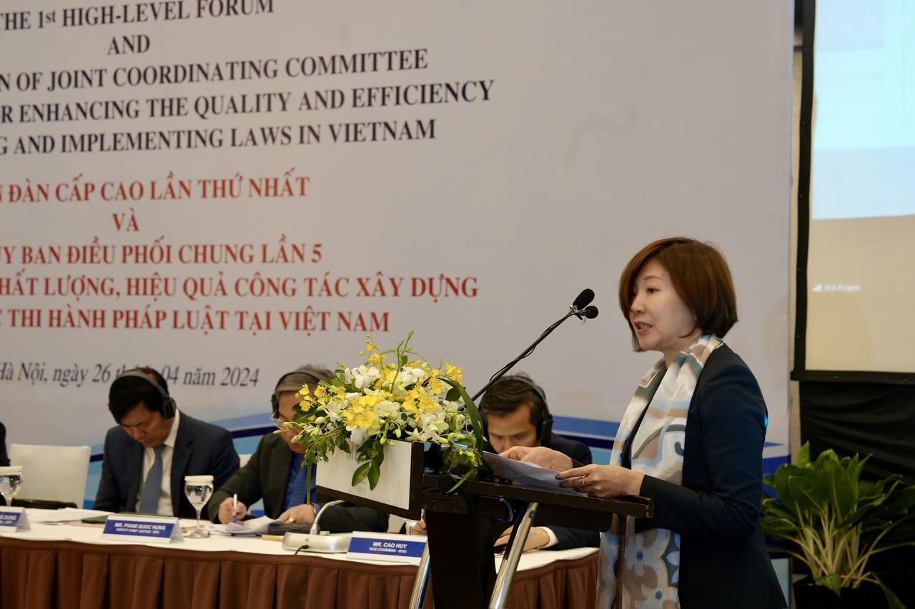 Diễn đàn cấp cao Việt Nam – Nhật Bản: Thúc đẩy hợp tác pháp luật và tư pháp trong khuôn khổ Dự án JICA