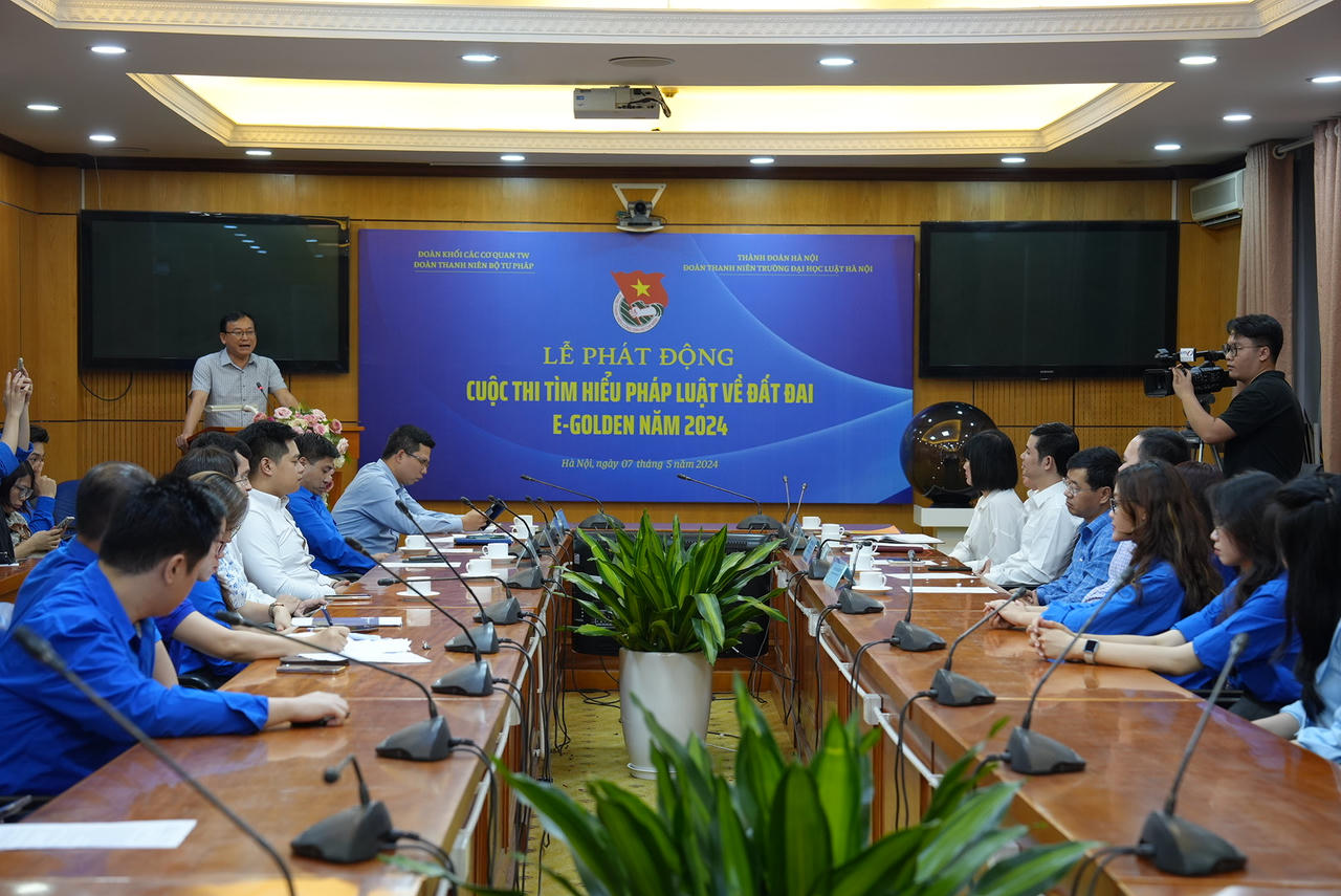 Lễ phát động Cuộc thi tìm hiểu pháp luật về đất đai năm 2024