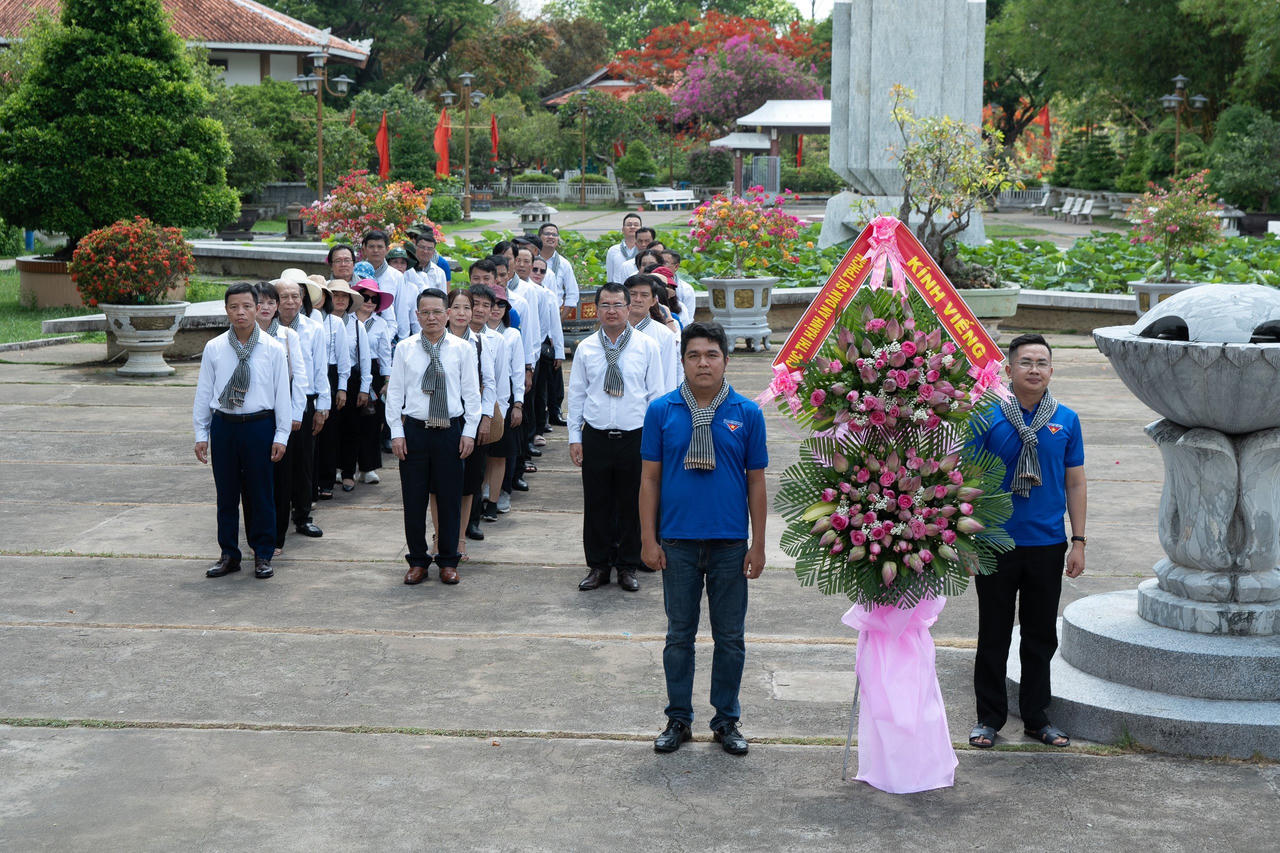 Cục THADS TP.HCM: Liên Chi bộ tổ chức "Hành trình về nguồn – Tiếp bước lịch sử”