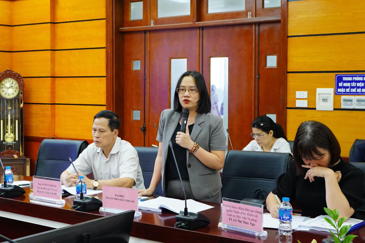 Hội thảo khoa học "Góp ý dự thảo Luật Tư pháp người chưa thành niên"