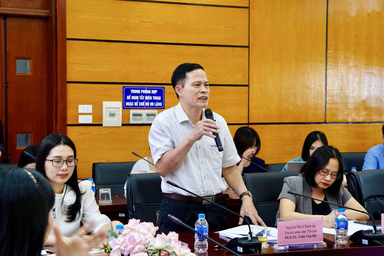 Hội thảo khoa học "Góp ý dự thảo Luật Tư pháp người chưa thành niên"