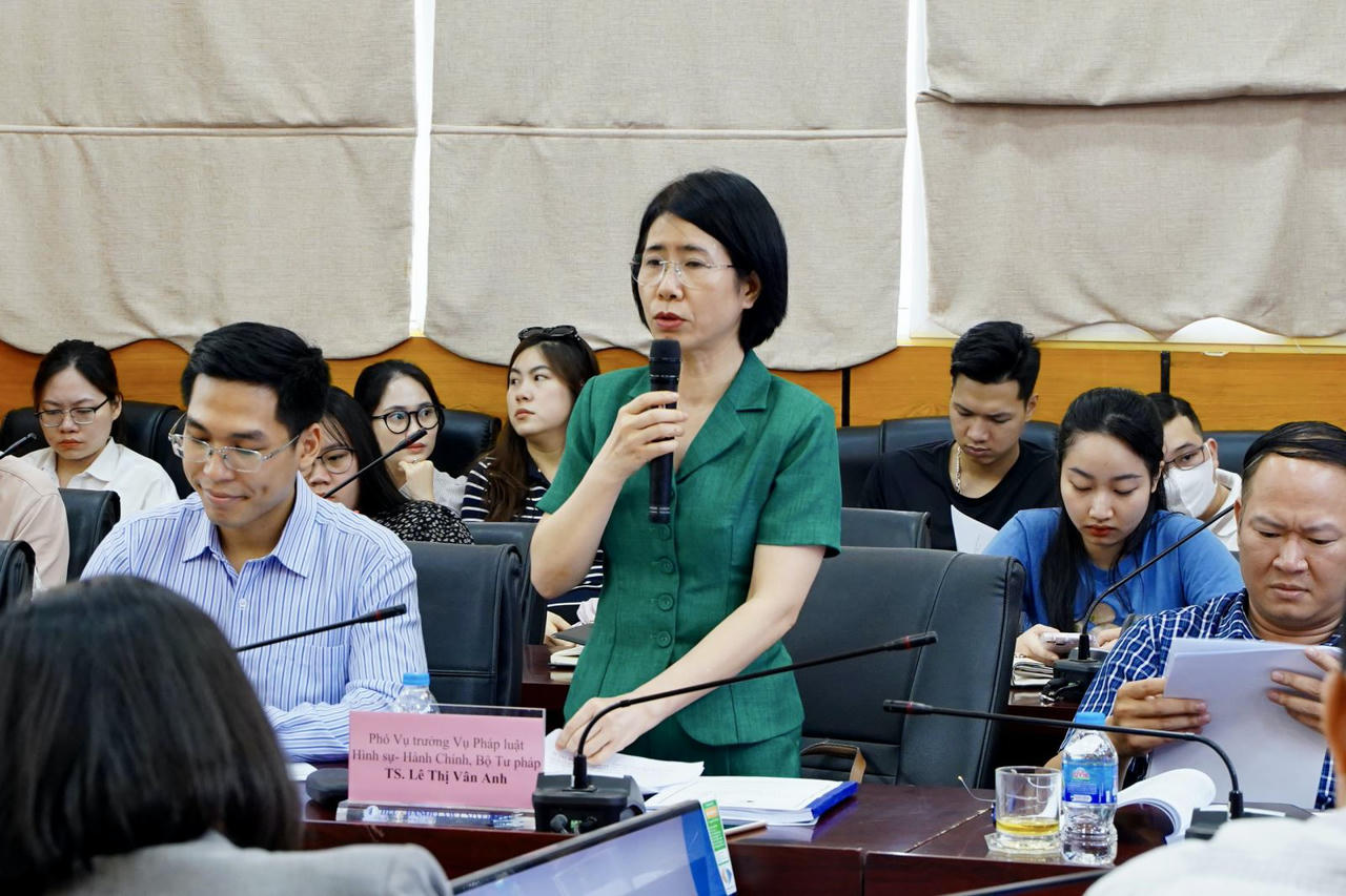 Hội thảo khoa học "Góp ý dự thảo Luật Tư pháp người chưa thành niên"