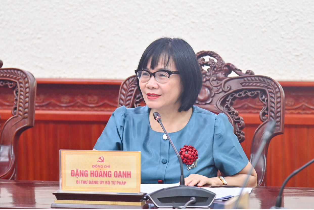 Đảng ủy Bộ Tư pháp đạt nhiều kết quả công tác quan trọng trong tháng 5/2024