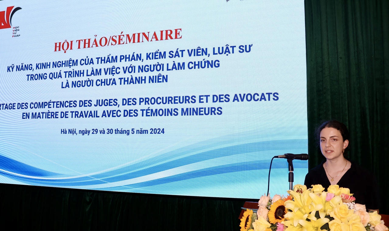 Học viện Tư pháp: Bồi dưỡng kiến thức, kỹ năng làm việc với người chưa thành niên