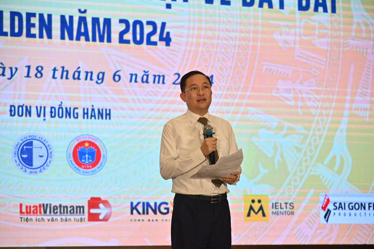 Trường Đại học Luật Hà Nội giành giải nhất Cuộc thi tìm hiểu pháp luật Đất đai năm 2024