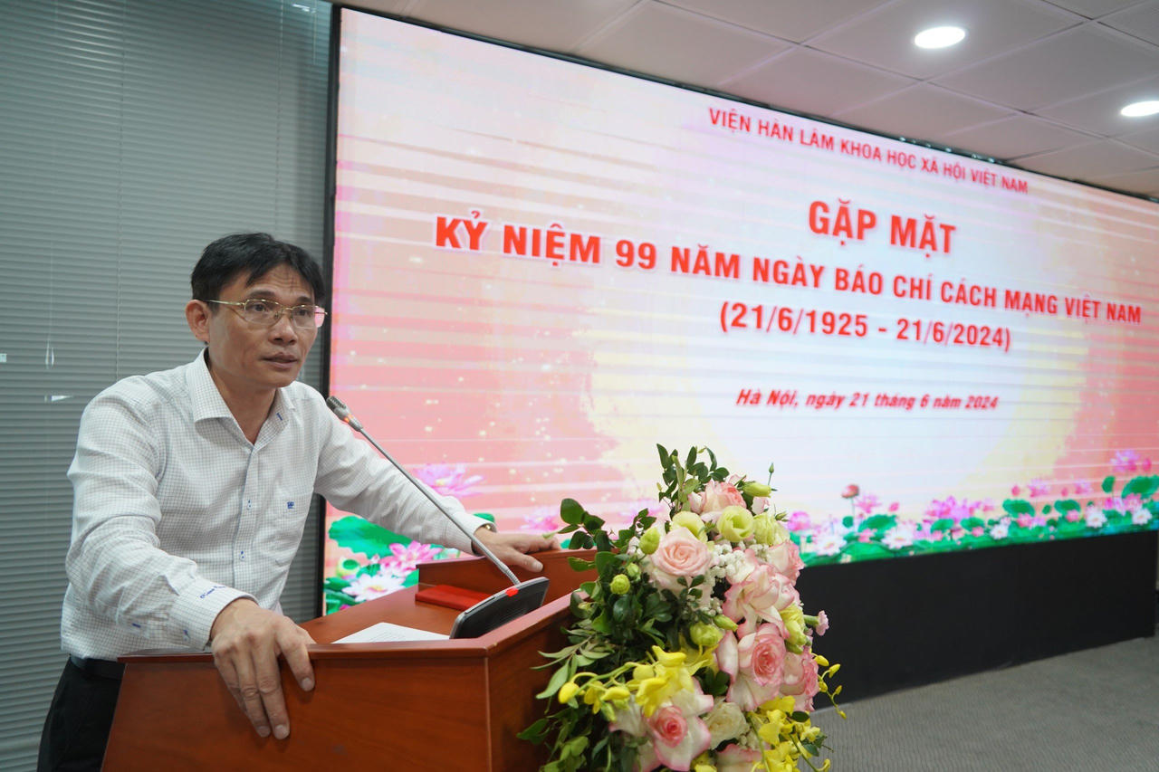 Viện Hàn lâm Khoa học xã hội Việt Nam: Gặp mặt nhân Kỷ niệm 99 năm Ngày Báo chí Cách mạng Việt Nam