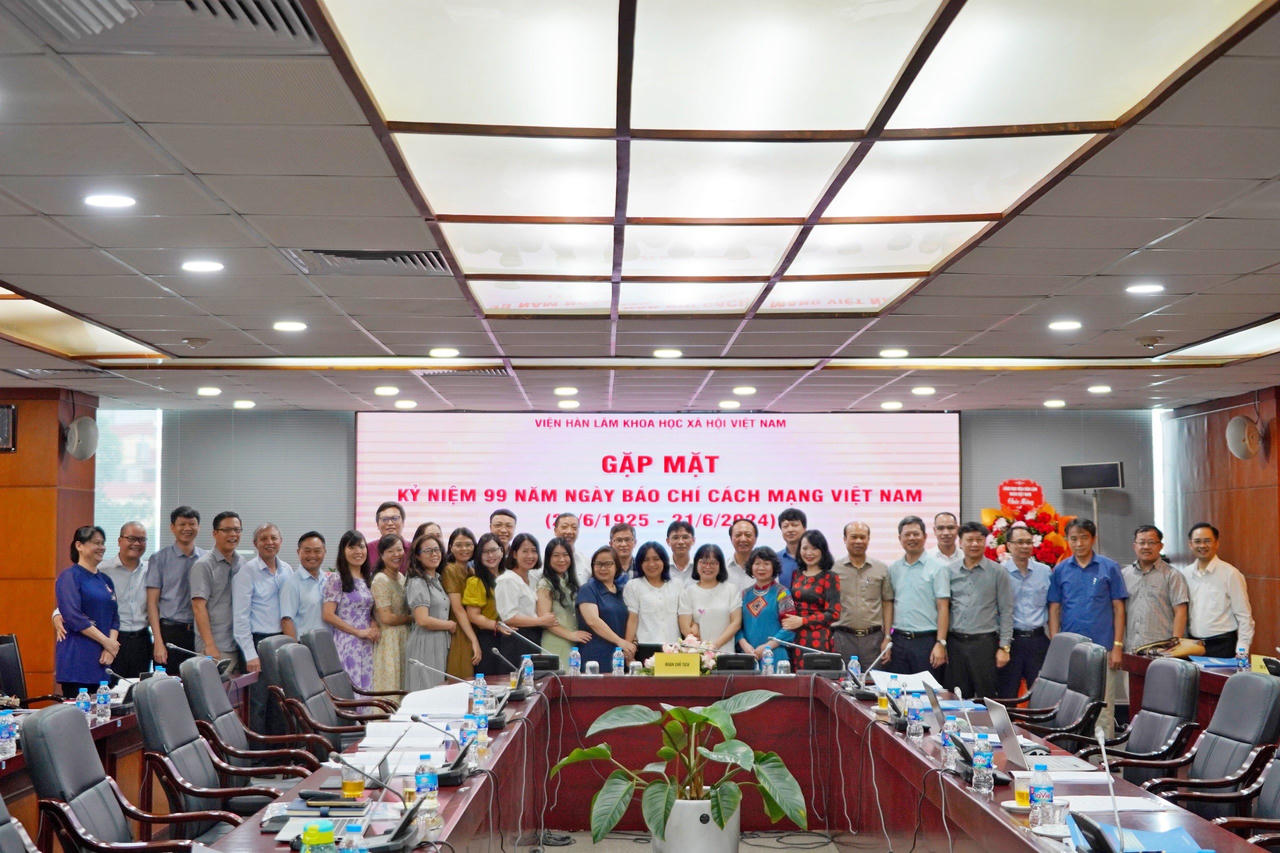 Viện Hàn lâm Khoa học xã hội Việt Nam: Gặp mặt nhân Kỷ niệm 99 năm Ngày Báo chí Cách mạng Việt Nam