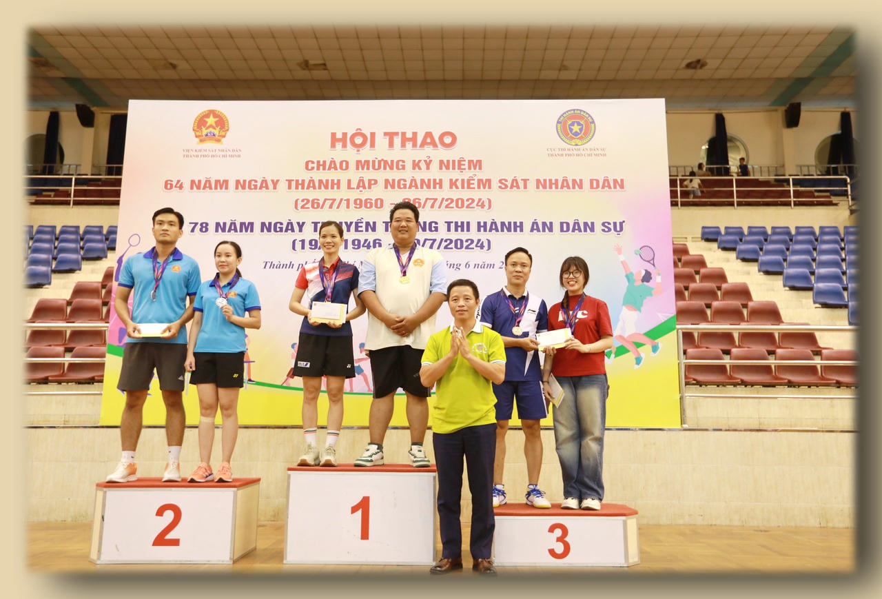 Bế mạc Hội thao chào mừng kỷ niệm Ngày truyền thống Thi hành án dân sự và Ngày thành lập Ngành Kiểm sát