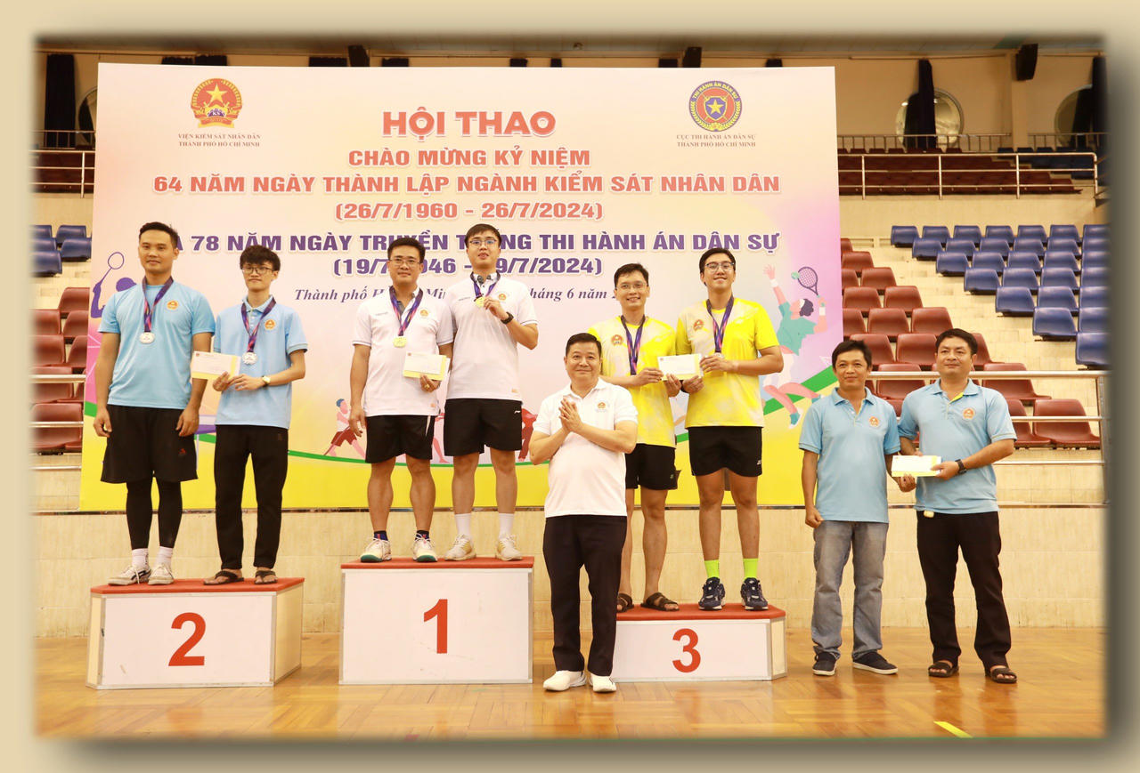 Bế mạc Hội thao chào mừng kỷ niệm Ngày truyền thống Thi hành án dân sự và Ngày thành lập Ngành Kiểm sát