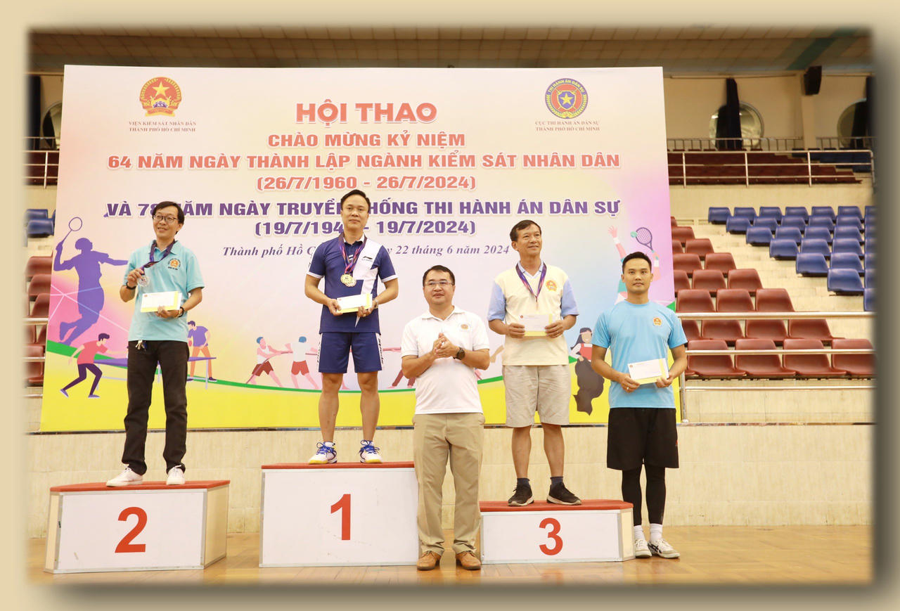 Bế mạc Hội thao chào mừng kỷ niệm Ngày truyền thống Thi hành án dân sự và Ngày thành lập Ngành Kiểm sát