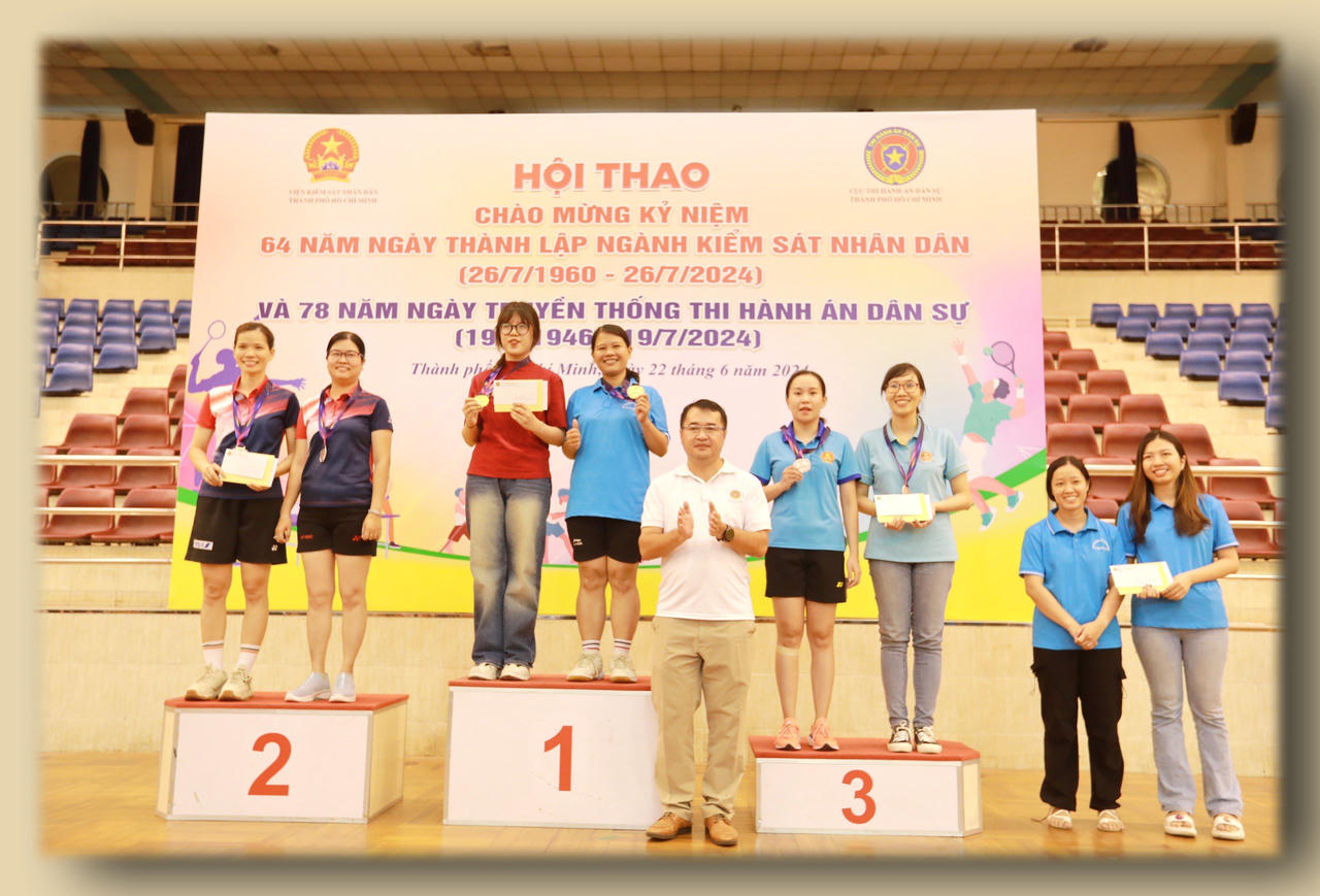 Bế mạc Hội thao chào mừng kỷ niệm Ngày truyền thống Thi hành án dân sự và Ngày thành lập Ngành Kiểm sát