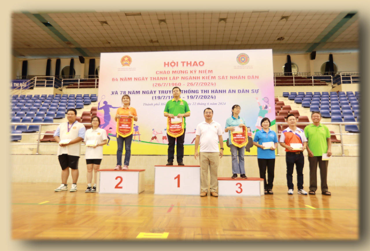 Bế mạc Hội thao chào mừng kỷ niệm Ngày truyền thống Thi hành án dân sự và Ngày thành lập Ngành Kiểm sát