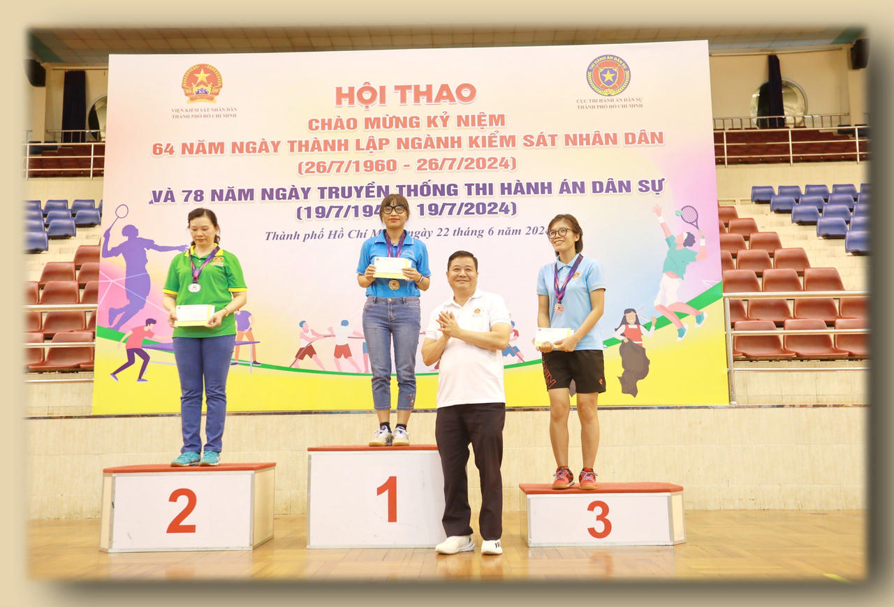 Bế mạc Hội thao chào mừng kỷ niệm Ngày truyền thống Thi hành án dân sự và Ngày thành lập Ngành Kiểm sát