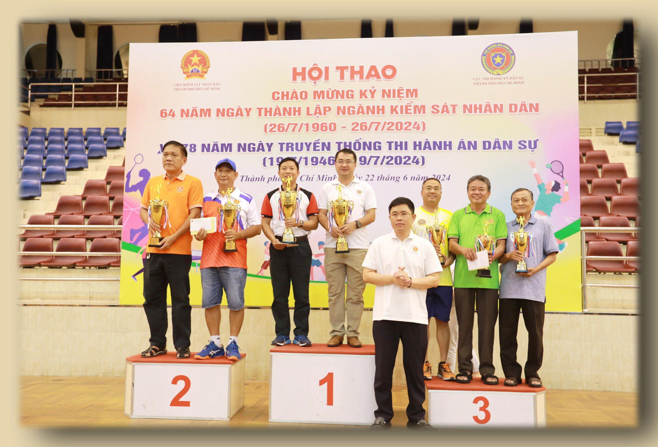 Bế mạc Hội thao chào mừng kỷ niệm Ngày truyền thống Thi hành án dân sự và Ngày thành lập Ngành Kiểm sát