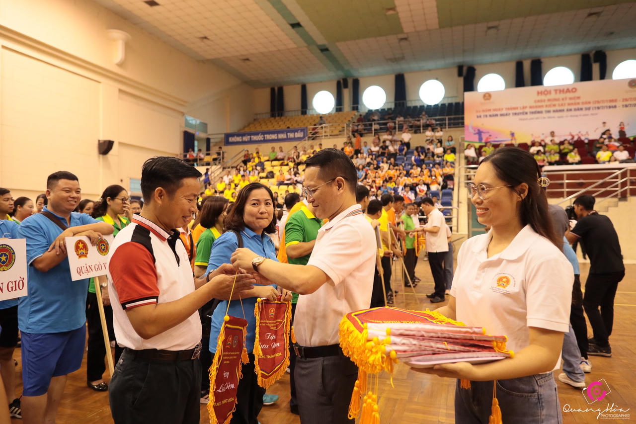 Bế mạc Hội thao chào mừng kỷ niệm Ngày truyền thống Thi hành án dân sự và Ngày thành lập Ngành Kiểm sát