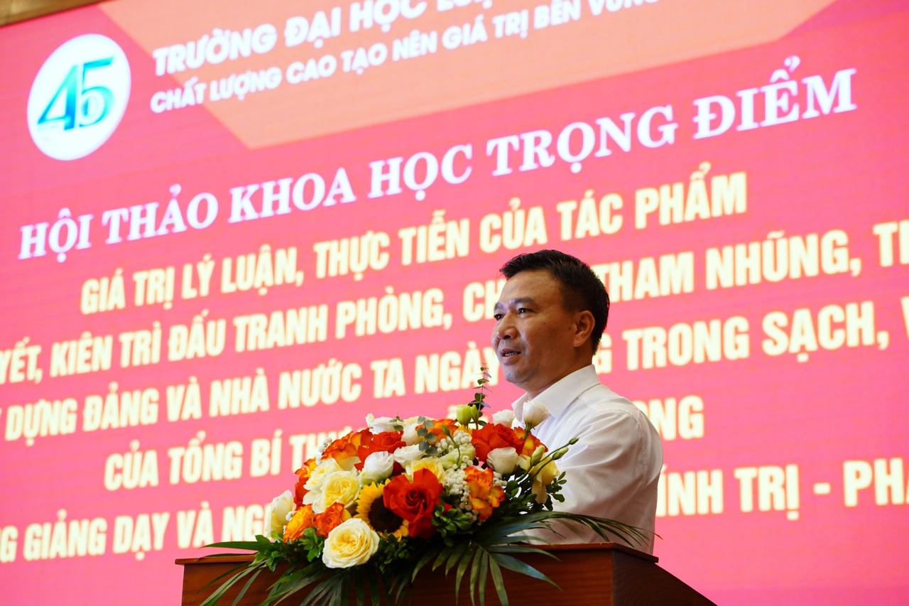 Công tác phòng, chống tham nhũng, tiêu cực đối với hoạt động giảng dạy và nghiên cứu khoa học chính trị