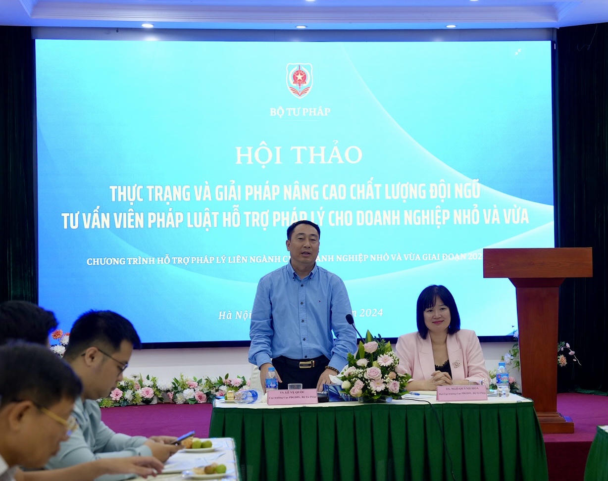 Nâng cao chất lượng đội ngũ tư vấn pháp lý cho doanh nghiệp nhỏ và vừa