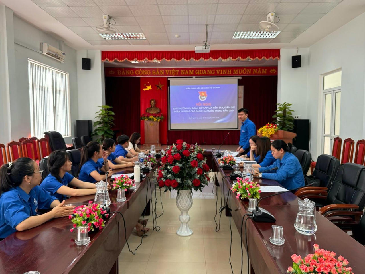 Đoàn Thanh Niên Bộ Tư Pháp tăng cường công tác kiểm tra, giám sát với tổ chức Đoàn trực thuộc