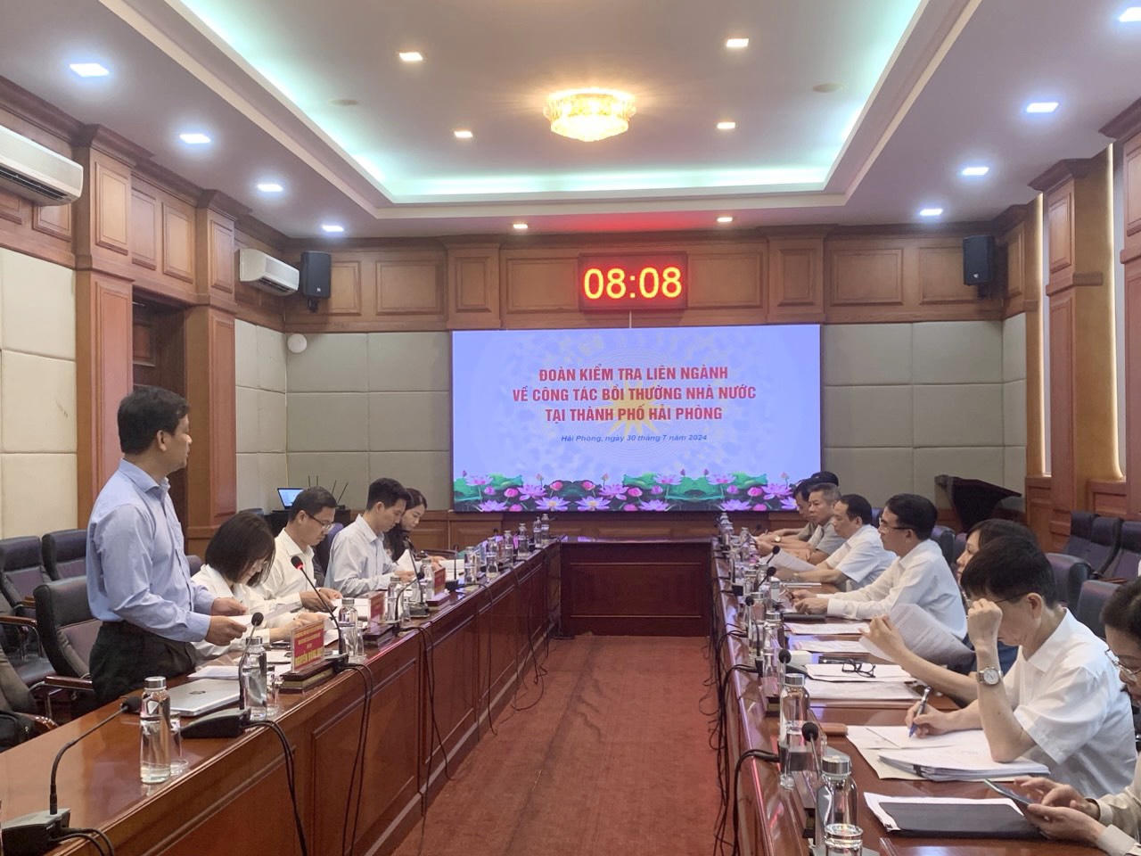 Kiểm tra liên ngành công tác bồi thường nhà nước tại thành phố Hải Phòng năm 2024