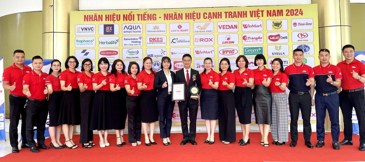 Dai-ichi Life Việt Nam được vinh danh 'Top 10 Nhãn hiệu nổi tiếng Việt Nam 2024' lần thứ 5