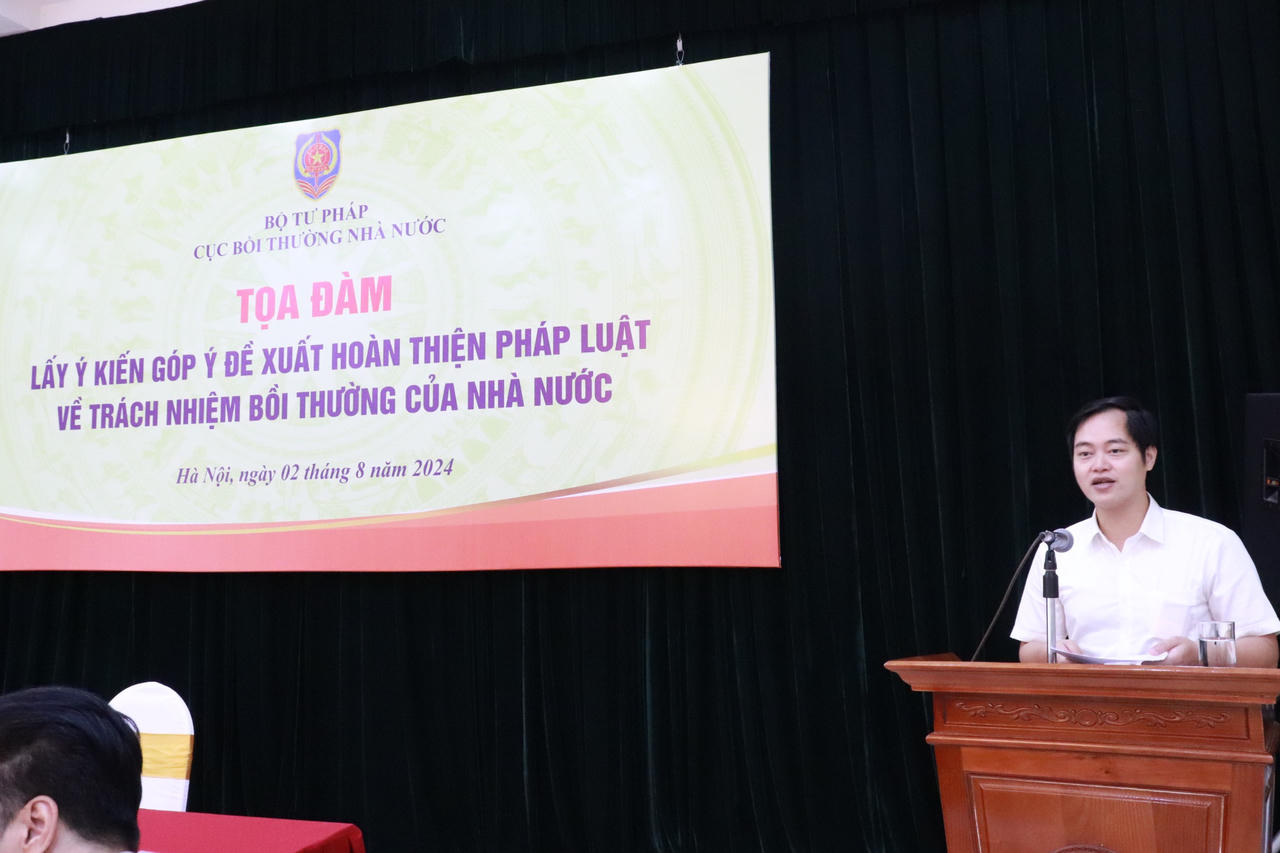 Tọa đàm góp ý đề xuất hoàn thiện chính sách, pháp luật về trách nhiệm bồi thường của Nhà nước