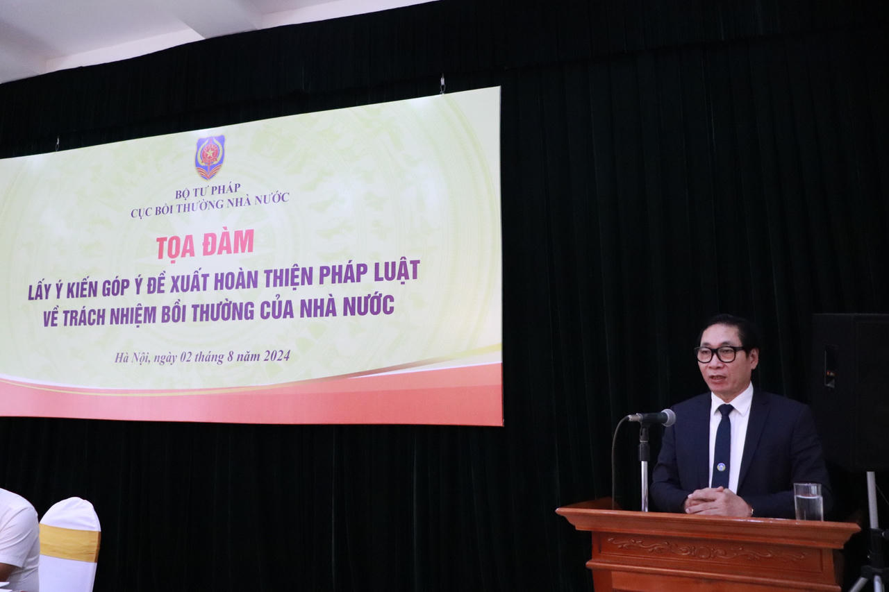 Tọa đàm góp ý đề xuất hoàn thiện chính sách, pháp luật về trách nhiệm bồi thường của Nhà nước