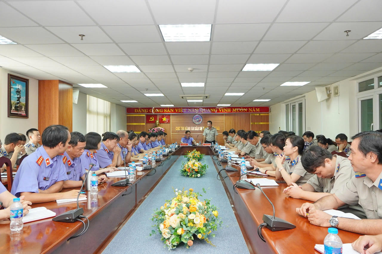 Viện kiểm sát nhân dân TP. Hồ Chí Minh công bố Quyết định trực tiếp kiểm sát công tác THADS