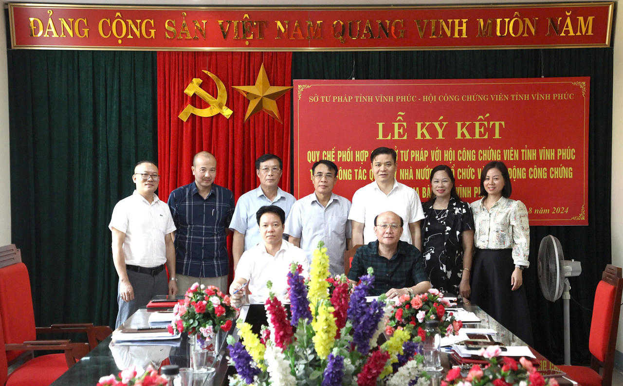 Ngành Tư pháp Vĩnh Phúc góp phần tích cực phát triển kinh tế - xã hội tỉnh