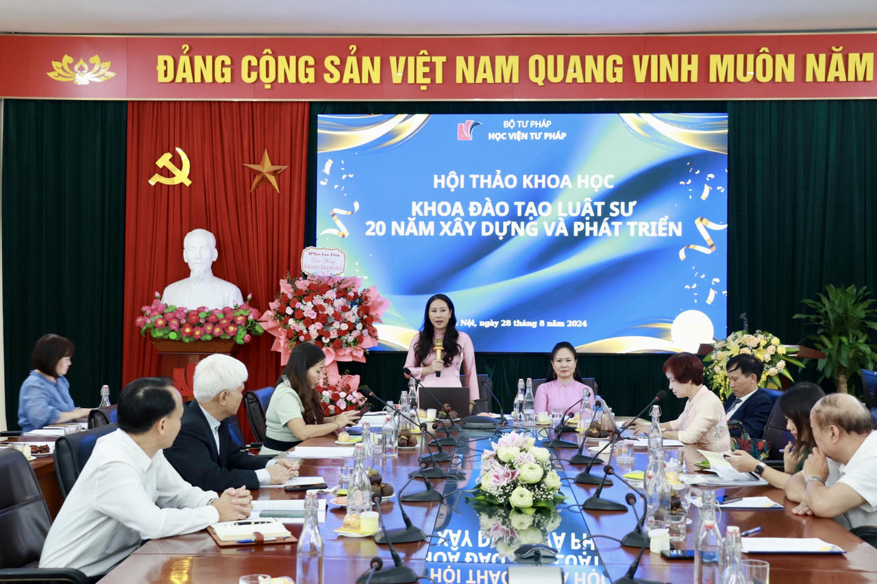 Khoa Đào tạo Luật sư, Học viện Tư pháp: 20 năm xây dựng và phát triển