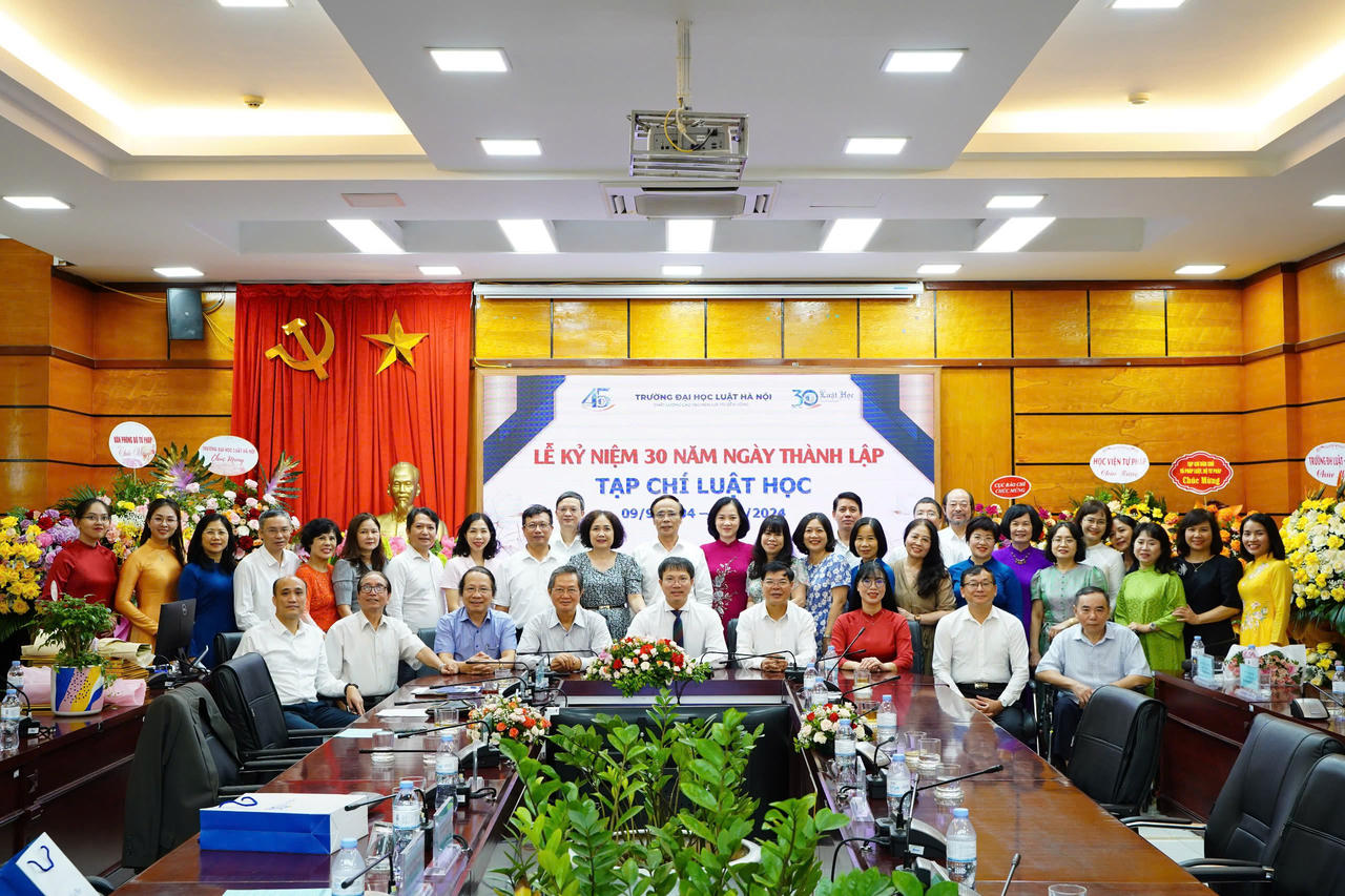 Tạp chí Luật học kỷ niệm 30 năm ngày thành lập