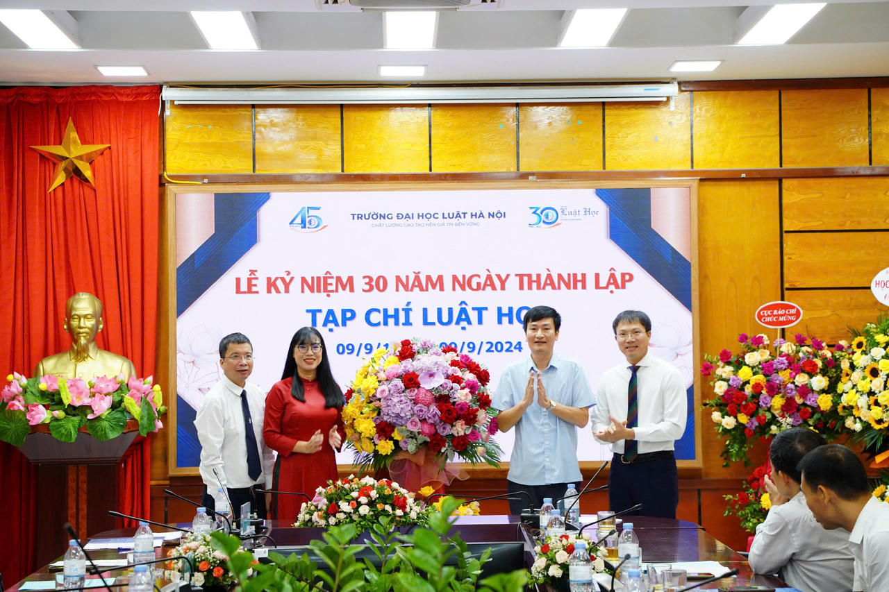 Tạp chí Luật học kỷ niệm 30 năm ngày thành lập