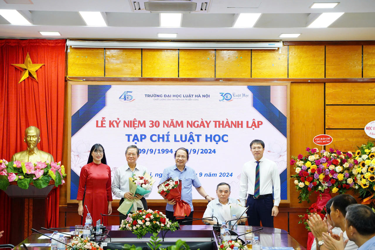 Tạp chí Luật học kỷ niệm 30 năm ngày thành lập