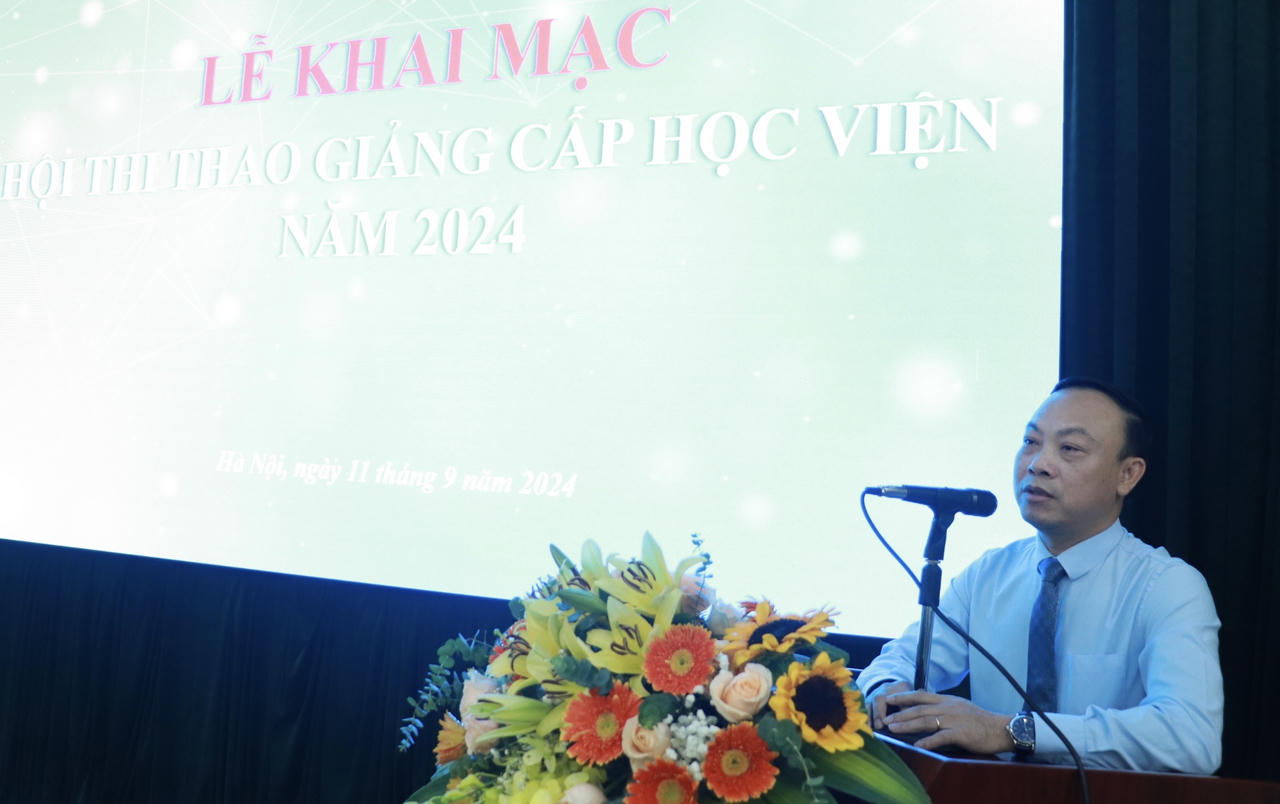 Học viện Tư pháp: Khai mạc Hội thi thao giảng cấp Học viện năm 2024