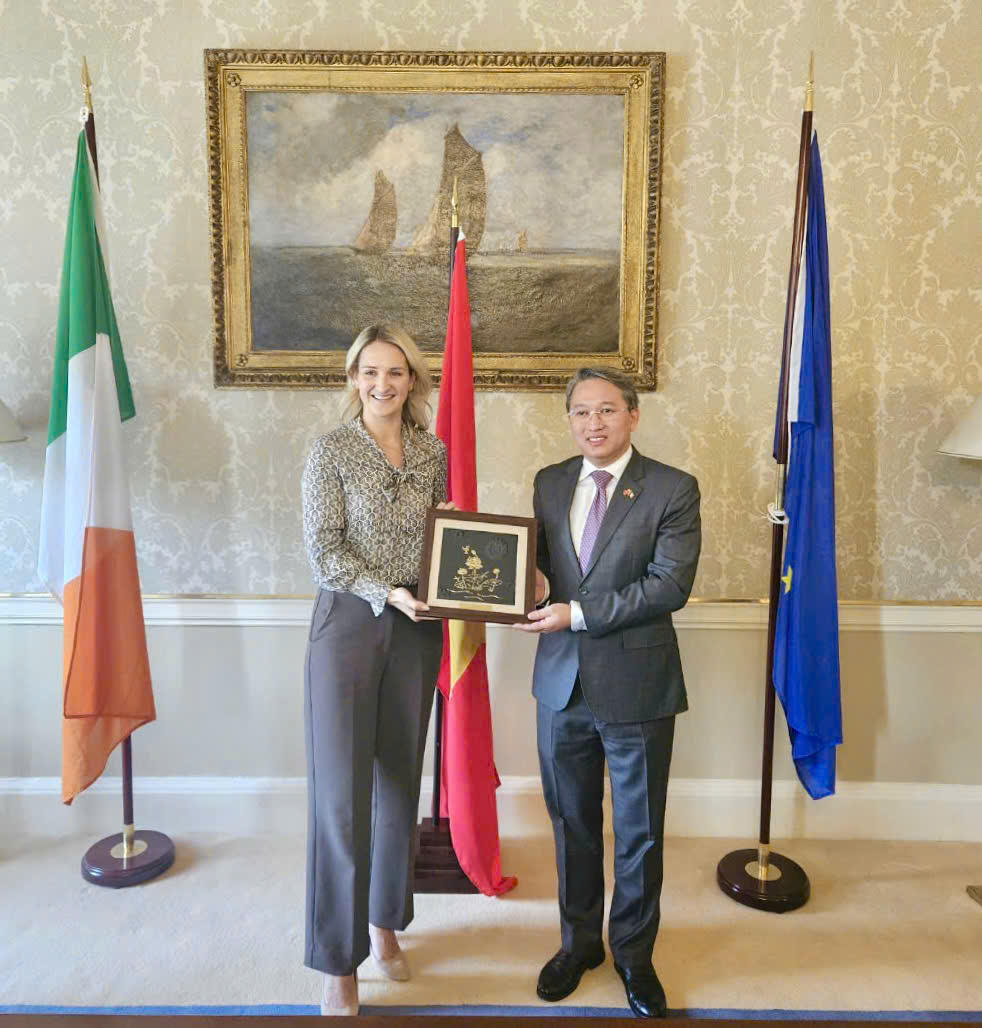 Làm sâu sắc hơn quan hệ hợp tác Việt Nam - Ai-len trong lĩnh vực pháp luật và tư pháp