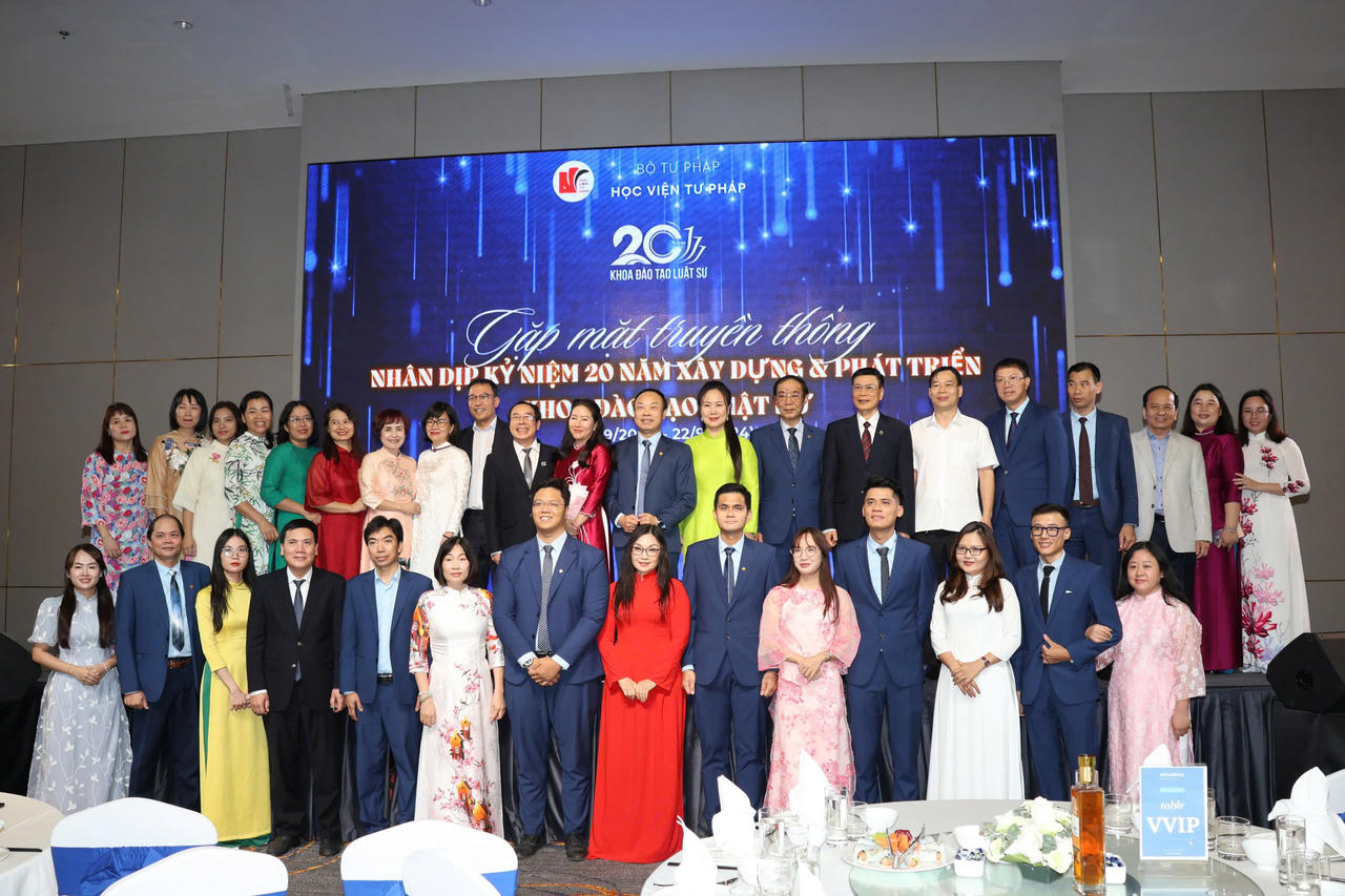 Học viện Tư pháp: Kỷ niệm 20 năm xây dựng và phát triển Khoa Đào tạo Luật sư