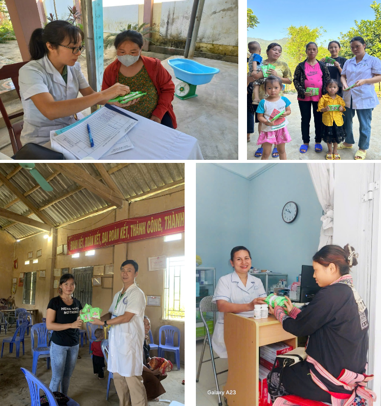 Diana Unicharm trao tặng khăn lau xua muỗi cho người dân 6 tỉnh bị ảnh hưởng bởi bão, lũ 